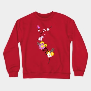 Traditional Chinese inspired pattern Crewneck Sweatshirt